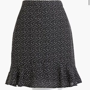 J. Crew Printed star mini skirt